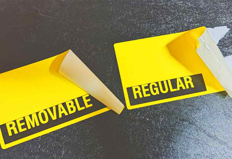 可移除标签胶